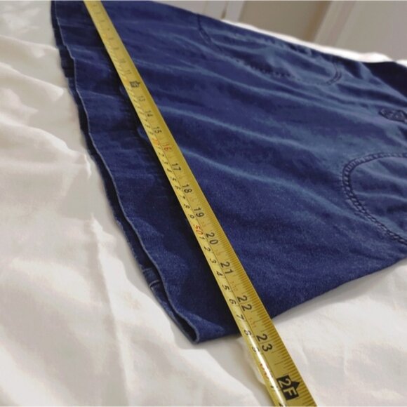 H&M EUROPE- Vintage Cotton Dungaree Overall A Line Dress - Picture 10 of 16